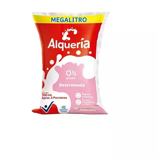 Leche Alqueria  Descremada 0 Grasa 