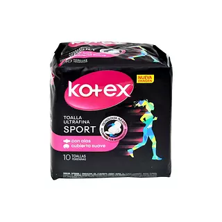 Toallas Higienicas Kotex Sport