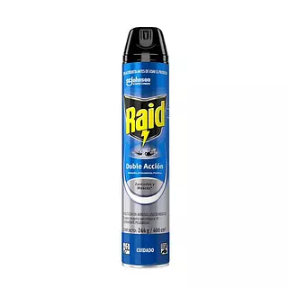Insecticida en aerosol uso doméstico Raid Doble Acción  