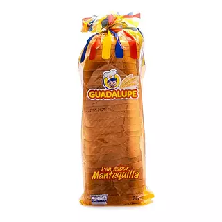 Pan tajado mantequilla guadalupe
